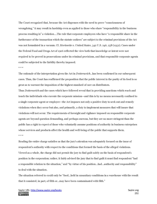 Business Law and the Legal Environment - Page 232